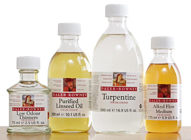 Barnices, Aceites y Médiums